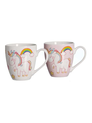 Ritzenhoff & Breker 2er Set Jumbobecher Unicorn 650 ml in bunt