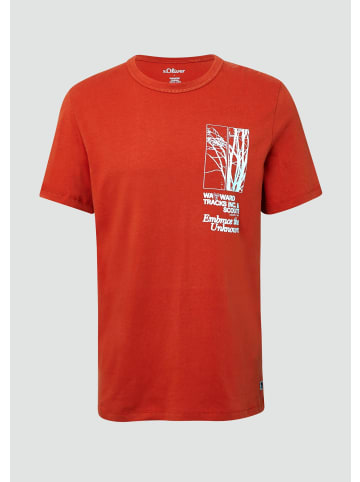 s.Oliver T-Shirt in 35D2_mohnrot