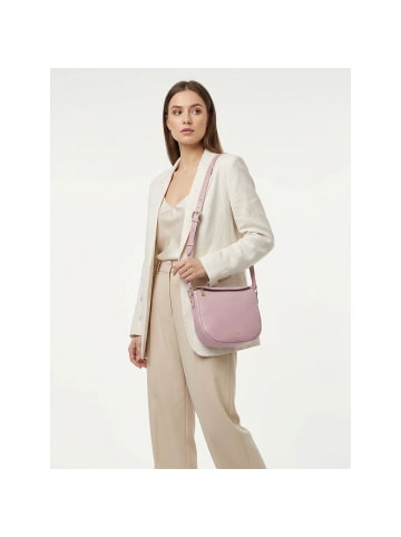 Lazarotti Bologna Leather Crossbody Umhängetasche Leder 25 cm in rose