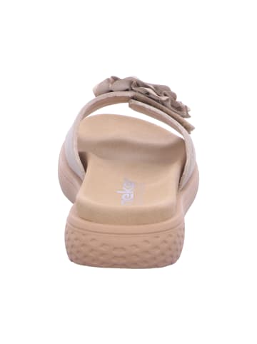 rieker Pantoletten in ginger/jute