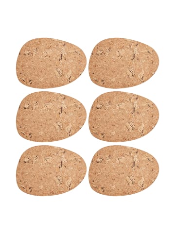 Butlers Platzset PORTO 6er-Set in Braun