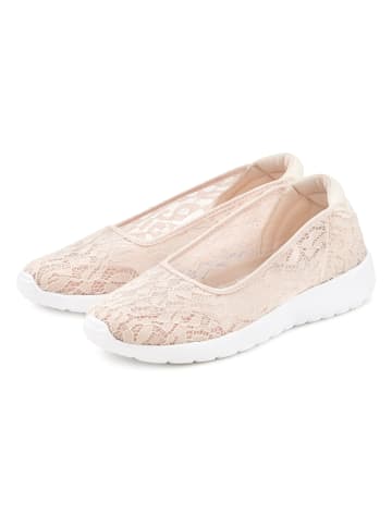 LASCANA Sneaker Ballerinas in rosé