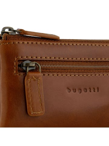 Bugatti Remo Schlüsseletui Leder 12 cm cognac