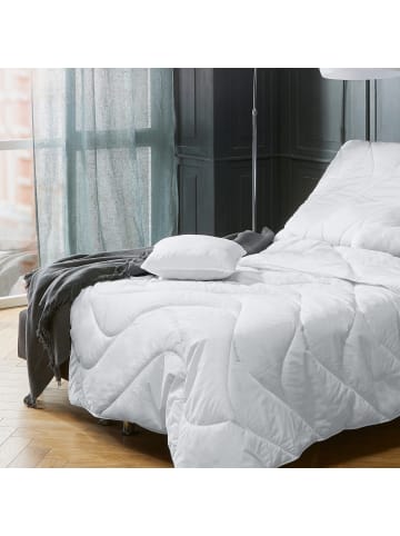 Erwin Müller Textilfaser Kuschelkissen Lech in weiß