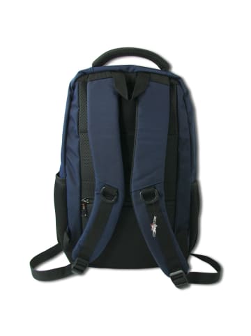 Travel n meet Polyester Businessrucksack Travel N Meet Rucksack blau ca. 30cm