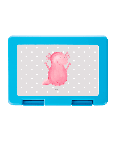 Mr. & Mrs. Panda Aufbewahrungsbox Axolotl Hurra ohne Spruch in Grau Pastell