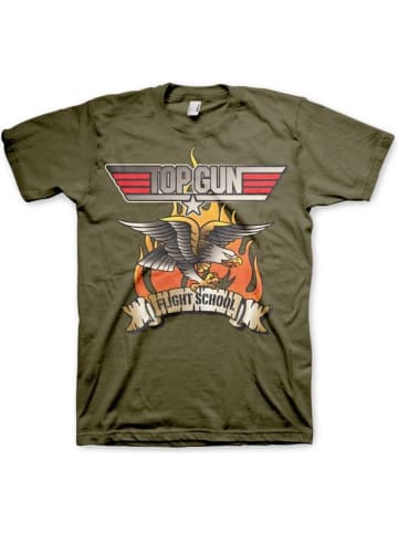 TOP GUN T-Shirt in Grün