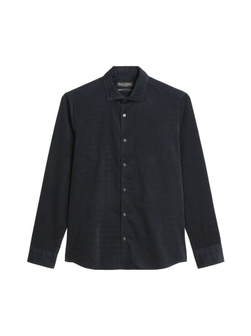 Marc O'Polo Cord-Hemd shaped in Dark Navy