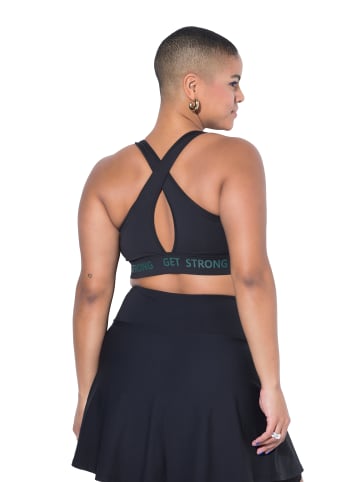 Studio Untold Sport BH in schwarz