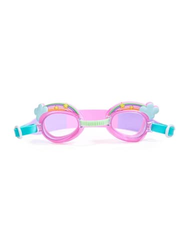 Aqua2ude Schwimmbrille für Kinder Rosa Wolke UV-Schutz mit Etui Ab 3 Jahren