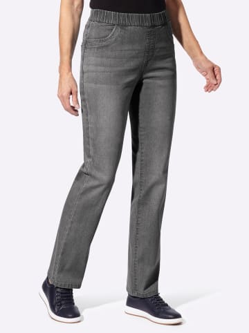 WITT WEIDEN Schlupfjeans in anthrazit-grey-denim