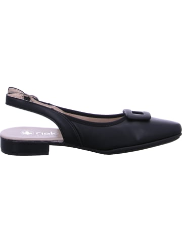 rieker Sling Sandalette   in Schwarz