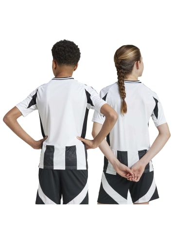 adidas Juventus Turin Fußball - Jr. Heimtrikot 24/25 (white/black, 176) in white/black