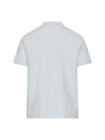 Camel Active Poloshirt mit Kontrastdetails in Himmelblau