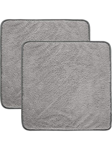 Erwin Müller Microfaser Microfasertuch 2er-Pack in grau