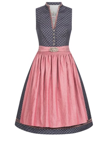 Nübler Dirndl midi Sarah in Blau