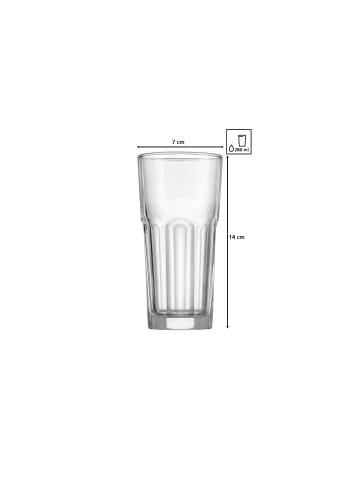 Ritzenhoff & Breker 12er Set Longdrinkgläser Riad 280 ml in transparent
