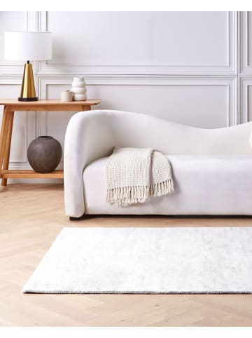 Beliani Kurzflor GESI II in Grau - (W) 140 x (H) 1.2 x (L) 200 cm