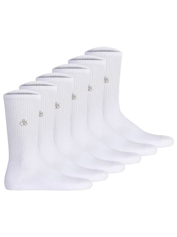 Scotch & Soda Socken 6er Pack in Weiß