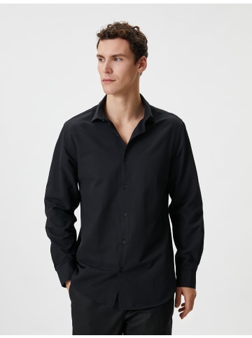 KOTON Shirt in Schwarz