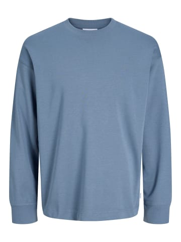 Jack & Jones Langarm-T-Shirt in Blue Mirage