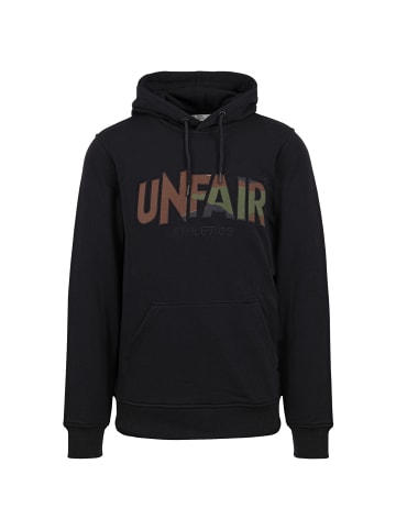 UNFAIR ATHLETICS Kapuzenpullover Classic Label Camo in beige / dunkelbraun