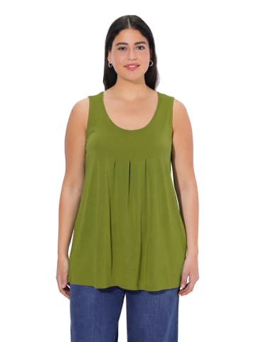 Ulla Popken Strick-Top in grasgrün