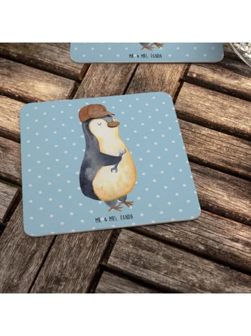 Mr. & Mrs. Panda Becheruntersetzer Wenn Papa es nicht reparieren... in Blau Pastell