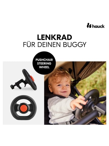 Hauck Buggy Rapid 4R Plus inkl. XXL Zubehörpaket in grau,schwarz