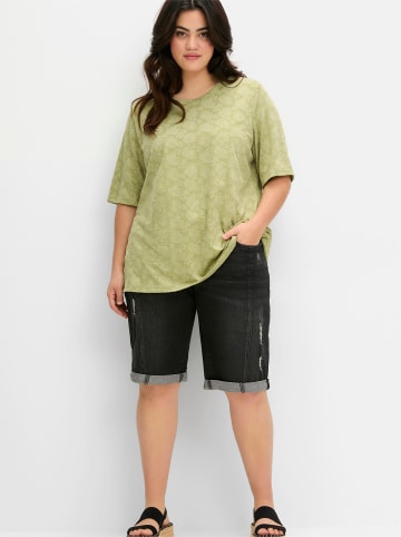 sheego Rundhalsshirt in schilf