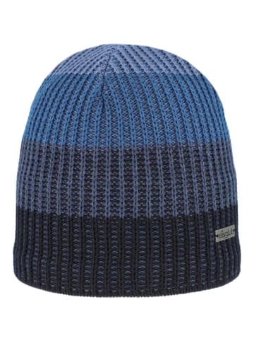 Eisglut Strickmütze in blau