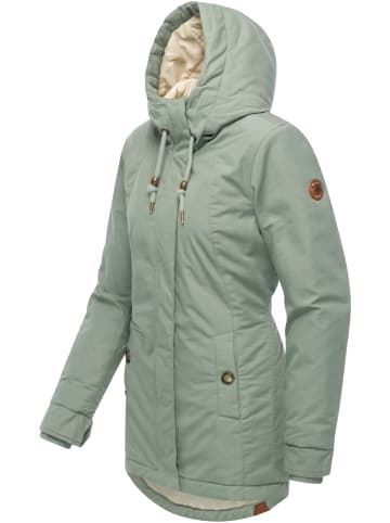 ragwear Winterjacke Monadena Parka YOUMODO in Dusty Green