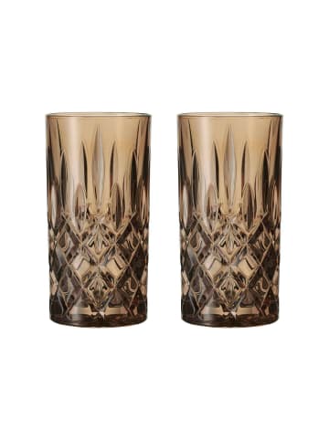 2er Set Longdrinkgläser Noblesse in Tobacco 395 ml