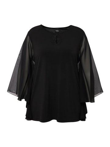 Ulla Popken Shirt in schwarz