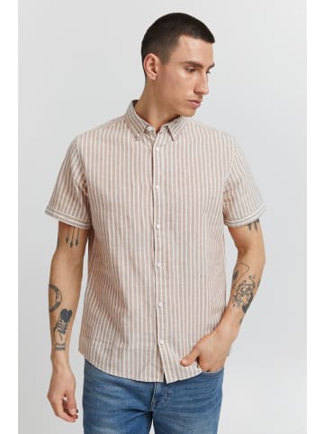 INDICODE Kurzarmhemd IDHank in Beige