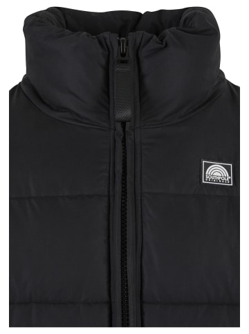 Southpole Winter Jackets in black/black