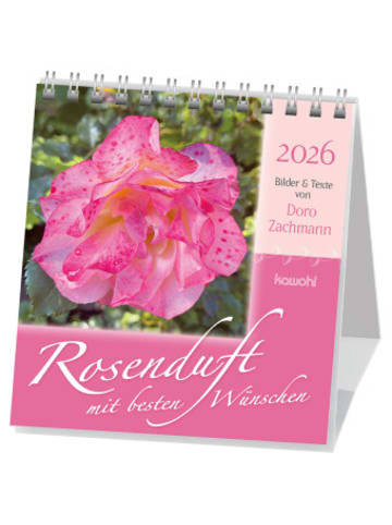 Kawohl Kalender - Rosenduft mit besten Wünschen 2026