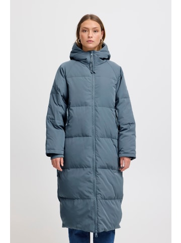 ICHI Winterjacke IHBUNALA JA4 20119004 warme Jacke in Blau