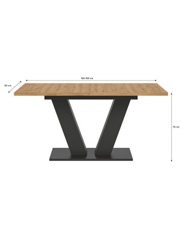 ebuy24 Esstisch Motion Eiche 150 x 90 cm