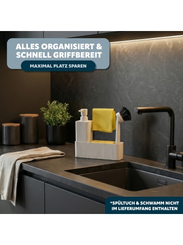 eluno Spülbecken Organizer ca. 20,5 x 22,5 x 6,5 cm (B/H/T)