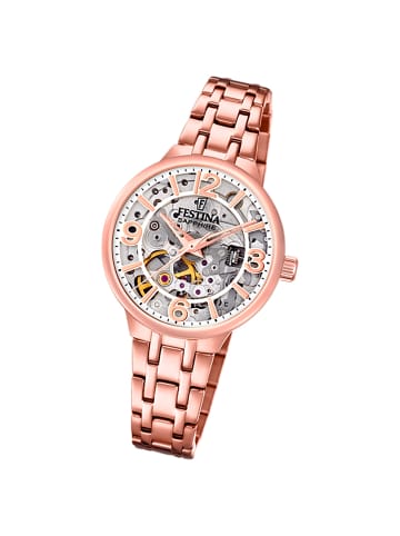 Festina Analog-Armbanduhr Festina Automatik rosegold mittel (ca. 33mm)