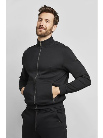 Bugatti Sweatjacke in schwarz