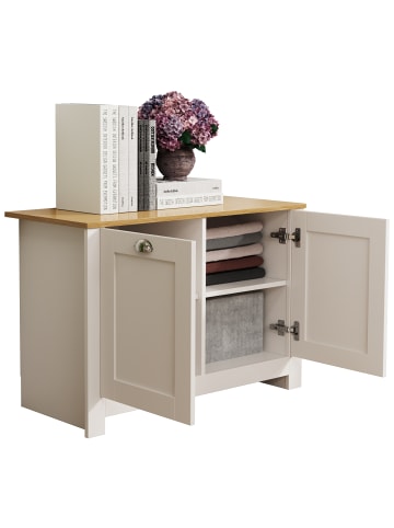 VCM  Kommode Sideboard Büro Badmöbel Balusa XL in Weiß