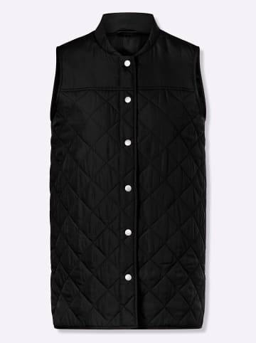 Sieh an! Longweste in schwarz