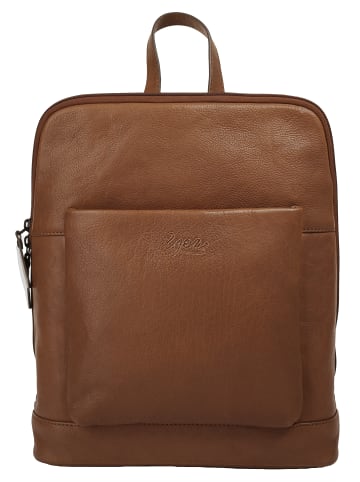 X-ZONE Rucksack RFID in cognac