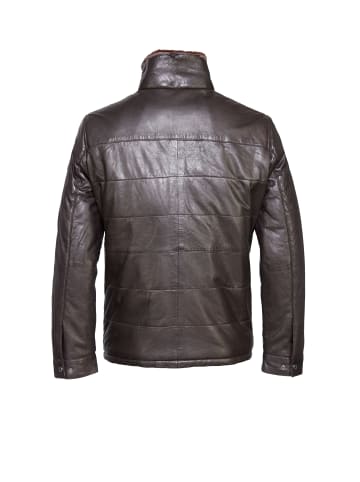 Bugatti Lederjacke Marcello in Dunkelbraun