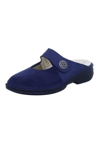 Finn Comfort Clog in blau
