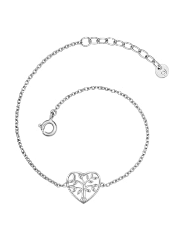 Glanzstücke München Armband Lebensbaum Sterling Silber Lab Grown Diamond in silber