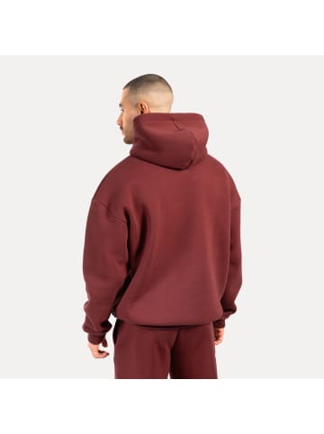 SMILODOX Hoodie Dawson in Bordeaux