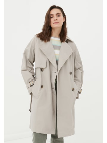 Finn Flare Trenchcoat Klassisch in grey